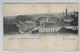 Tilleur.  -   Rue De Liège Et Rue De La Meuse.   -   GRANDE EPICERIE  ECONOMIQUE  -  1900  Naar  Dampremy - Saint-Nicolas