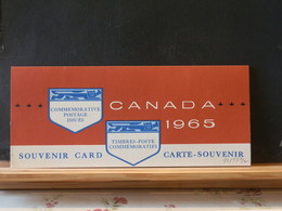 79/532   CARTE SOUVENIR  CANADA  1965 - Lettres & Documents