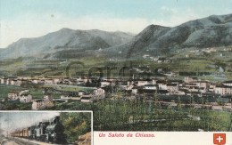 Switzerland - Un Saluto Da Chiasso - Steam Train - Chiasso