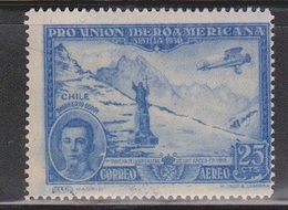 SPAIN Pro Union Iberoamerican - 25 Cts Airmail - Mint Hinged - Viñetas De La Guerra Civil