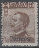 Patmo 1912 - Effigie 40 C. **       (g5344) - Egée (Patmo)