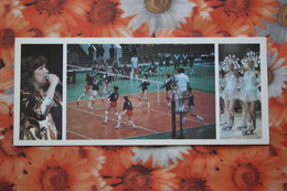 SOVIET SPORT. Small Sport Arena In Moscow.  Olympic Games 1984 -OLD Postcard - Volleyball - Volleyball