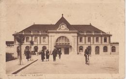 CPA Saint-Louis - La Gare (avec Animation) - Saint Louis