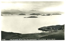 SCOTLAND - ROSS & CROMARTY - THE SUMMER ISLES AND THE DUNDONELL HILLS FROM ACHILTIBUIE RP  Rac47 - Ross & Cromarty