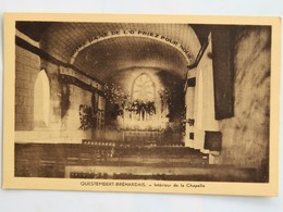 C.P.A. : 56 QUESTEMBERT BREHARDAIS : Intérieur De La Chapelle - Questembert