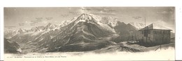 CPA 74 Saint Gervais Panorama De La Chaîne Du Mont Blanc, Pris De Prairion  Année: 1908 - Saint-Gervais-les-Bains