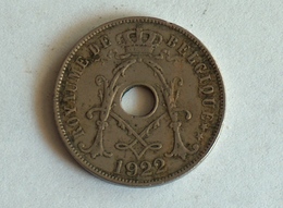 BELGIQUE 25 Centimes 1922 - 25 Cent