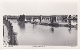 POSTCARD SPAIN ESPAÑA - ZAMORA - PUENTE DE HIERRO - IRON BRIDGE - Zamora