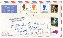 (888) New Zealand To USA - Cover - 1978 - Lettres & Documents
