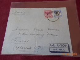 Lettre De Malaya (Singapour) A Destination De France - Malaya (British Military Administration)