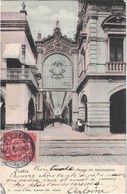 MEXIQUE - MEXICO - CARTE POSTALE POUR LA FRANCE - LE 2-10-1909 - VUE DE MEXICO PASAGE DEL AYUNTAMIENTO. - México