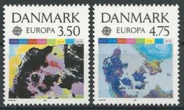 DÄNEMARK 1991 Mi-Nr. 1000/01 ** MNH - CEPT - 1991