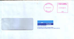 Romania - Cover (Letter) Personalized - Leumi Bank, Circulated In 2007 - Machine Footprints - Frankeermachines (EMA)