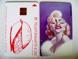 Phonecard Germany Madonna Singer Music  6DM O 243 04.93 Low Tirage 2000ex. - K-Serie : Serie Clienti