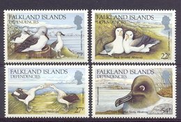 Naa0968 FAUNA VOGELS ALBATROSS BIRDS VÖGEL AVES OISEAUX DEPENDENCIES FALKLAND ISLANDS 1985 PF/MNH - Albatros
