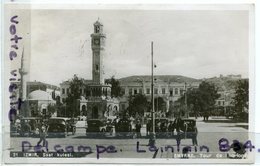 - SMYRNE - 31 - IZMIR - Saat Kulesi, Tour De L'Horloge, 1933 , écrite, Automobiles, Voitures, TBE, Scans.. - Turquie