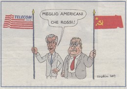 Vignetta Forattini 2007 Da Ritagli Di Giornali - Andere & Zonder Classificatie