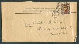 S18 - 75 Cent; KEPI Obl. Sc MECHELEN 2 Sur Bande D'imprimé De La SNCB NMVB Le 14-III-35 Vers Bruxelles - 13345 - Altri & Non Classificati