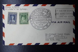 New Foundland FFC ST John's -> Sydney, 1-5-1942 Trans Canada Airlines - 1908-1947