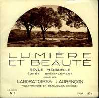Lumière Et Beauté N° 5 - 1934 : Côte D'azur Par Arlaud - Côte D'Azur