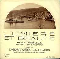 Lumière Et Beauté N° 6 - 1934 : Côte D'azur Par Arlaud - Côte D'Azur