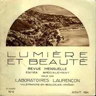 Lumière Et Beauté N° 8 - 1934 : Côte D'azur Par Arlaud - Côte D'Azur