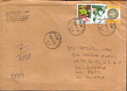 Romania - Registered Letter Circ.in 2012 - Flower-The Turkey Stroke, N.Iorga And  The Pottery Of Radauti - Storia Postale