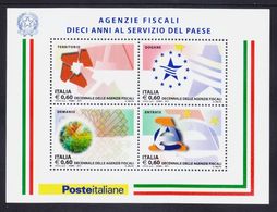 REPUBBLICA 2011 AGENZIA FISCALE FOGLIETTO ** MNH - Blocs-feuillets