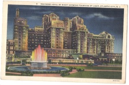 *** NJ  ***  ATLANTIC CITY Traymore Hotel    - Unused TTB - Atlantic City