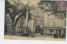 CARCES - Place De L'Hôtel De Ville - Carces