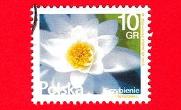 POLONIA - Usato - 2015 - 2015 - Fiori E Frutti - Giglio - Water Lilies (Nymphaea L.) - 10 - Usados