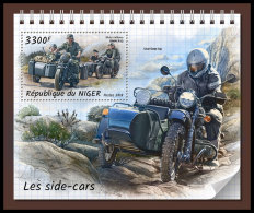 NIGER 2018 MNH** Sidecars Seitenwagen Motorcycles Motorräder Motos S/S - OFFICIAL ISSUE - DH1833 - Motorbikes