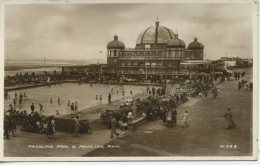 FLINTSHIRE - RHYL - PADDLING POOL & PAVILION RP Clw102 - Flintshire