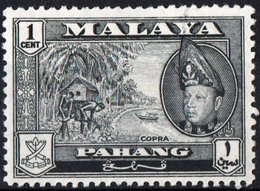 MALAYA, PAHANG, COPRA, SULTANO ABU BAKAR, 1957, FRANCOBOLLO NUOVO (MNH**) Scott 74 - Pahang