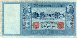 GERMANIA-100 MARK 1910-Wor:P-42/2, Ros:R-43b Circ. - 100 Mark