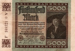 GERMANIA-5000 MARK 1922 - 5.000 Mark