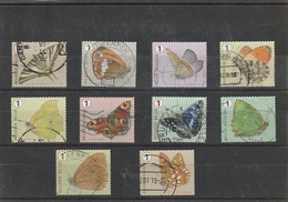 ROLZEGELS R119/131 VLINDERS Ø VOLLEDIG / TIMBRES ROULEAUX R119/131 COMPLET Ø - Francobolli In Bobina