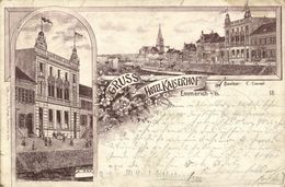 EMMERICH Am Rhein, Hotel Kaiserhof, Besitzer C. Convent (1897) AK - Emmerich