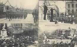 Inauguration Du Monument  Gambetta  6 CPA   1905 - Einweihungen