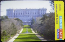 TARJETA PREPAGO - PRINTEL CARD - NUEVA - PALACIO DE ORIENTE - VER FOTO REVERSO - A785 - Otros & Sin Clasificación