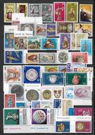1976 - EUROPA - ANNEE COMPLETE ** MNH - COTE YVERT = 181 EURO - ARTISANAT - 58 TIMBRES + 1 BLOC - 2 SCANS - Full Years