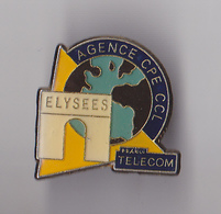 PIN'S THEME FRANCE TELECOM  AGENCE DES CHAMPS ELYSEES - France Telecom