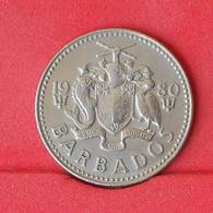 BARBADOS 25 CENTS 1980 -    KM# 13 - (Nº25068) - Barbados