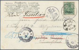 China - Fremde Postanstalten / Foreign Offices: Germany, 1905, 5 Pf. Tied "TIENTSIN 5/6 05" To Ppc ( - Sonstige & Ohne Zuordnung