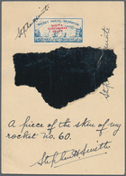 Indien - Raketenpost: 1935 "Rocket Skin" - Quetta Earthquake Relief Card With The "Rocket Parcel Des - Sonstige & Ohne Zuordnung