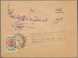 Iran: 1916-17, Two Covers With Censors, One Russian, Cancelled Hamadan And Tehran, Fine Pair - Iran