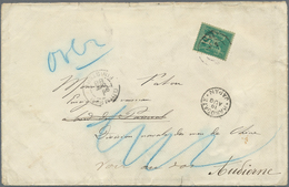 Japan - Besonderheiten: 1888, Hakodate Inbound: Printed Matter With 5 C. Tied "ROUEN" Addressed To A - Other & Unclassified