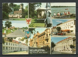 Deutschland Ansichtskarte NEURUPPIN Gesendet 1993, Mit Briefmarke - Neuruppin