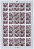 Kuwait: 1970. First National Guard Graduation. Set Of 2 Values In Complete IMPERFORATE Sheets Of 50. - Koweït