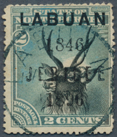 Labuan: 1896, Jubilee Of Cession Of Labuan To Gt. Britain 'Sambar Stag (Cervus Unicolor)' 2c. Black - Autres & Non Classés